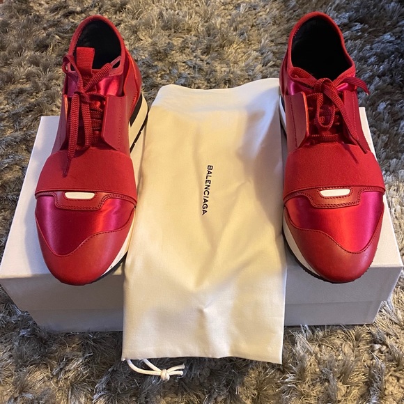 Red Balenciaga Sneakers size 39 - Picture 3 of 5